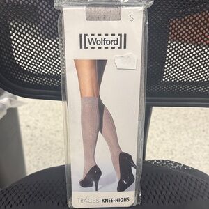 Wolford Traces Knee-Highs in Beige